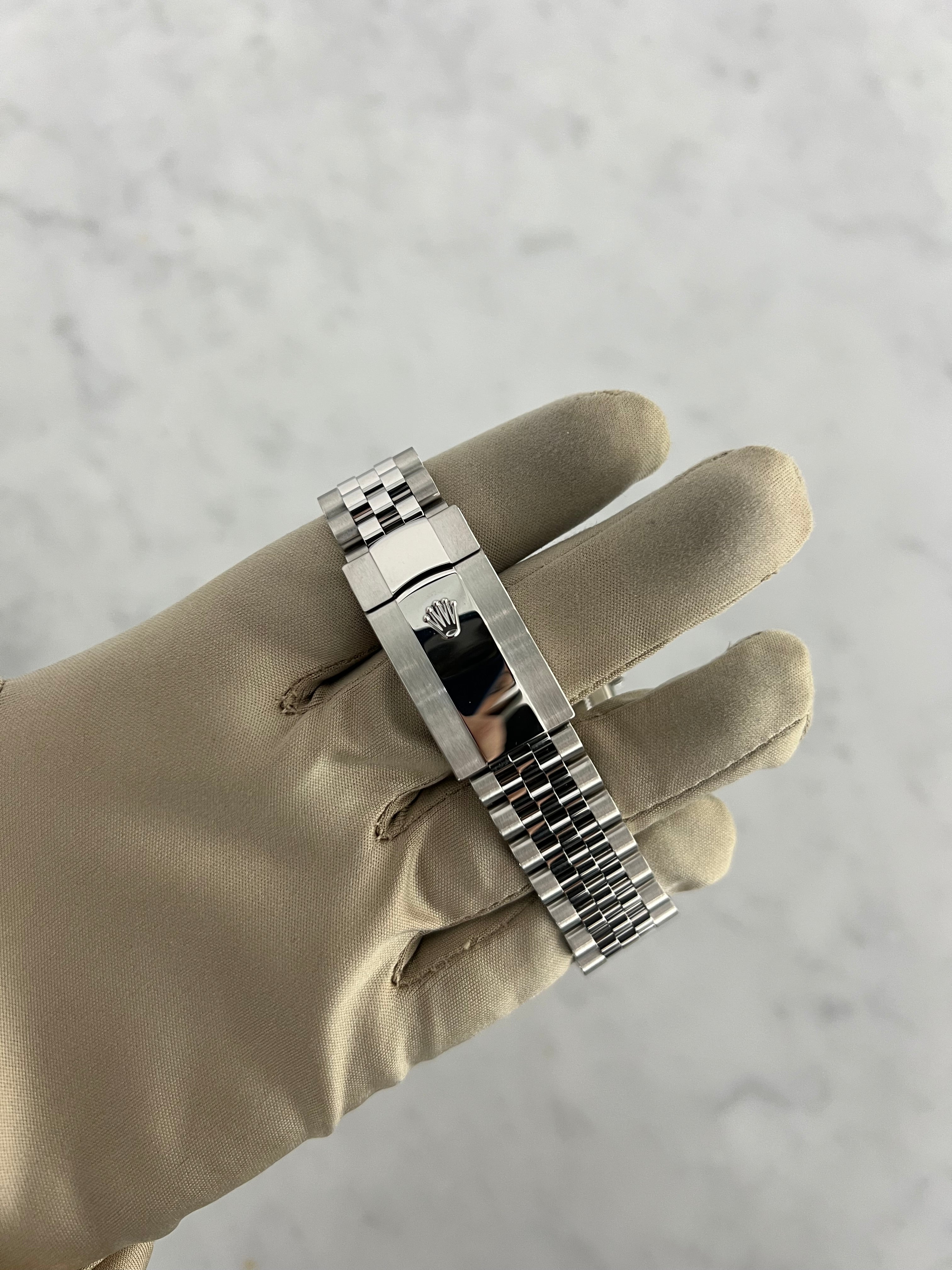 Rolex Datejust Stainless Steel Black Stick Dial Jubilee Bracelet 41mm 126334/2026