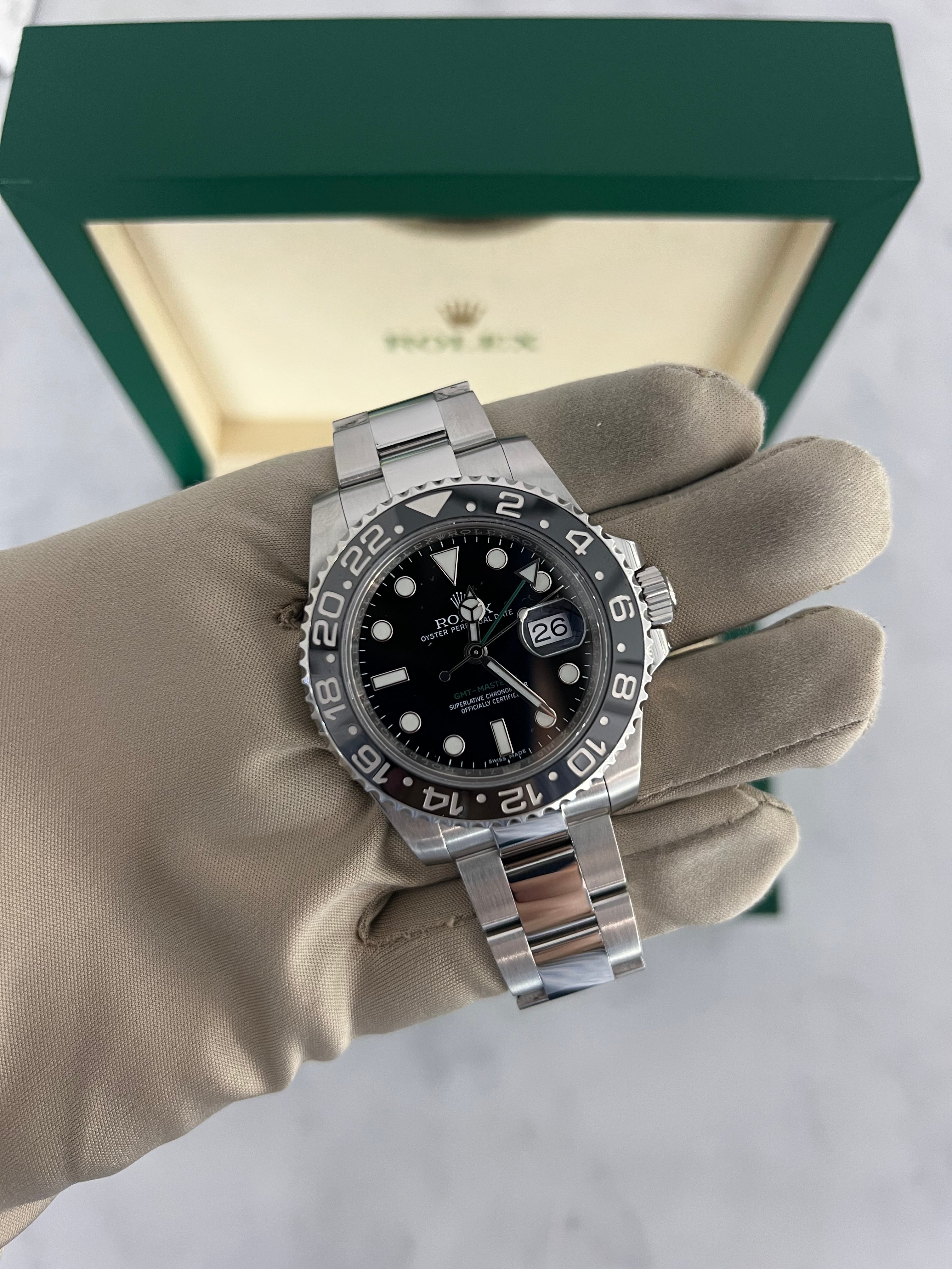 Rolex GMT Master II Oyster Bracelet 116710LN/2018