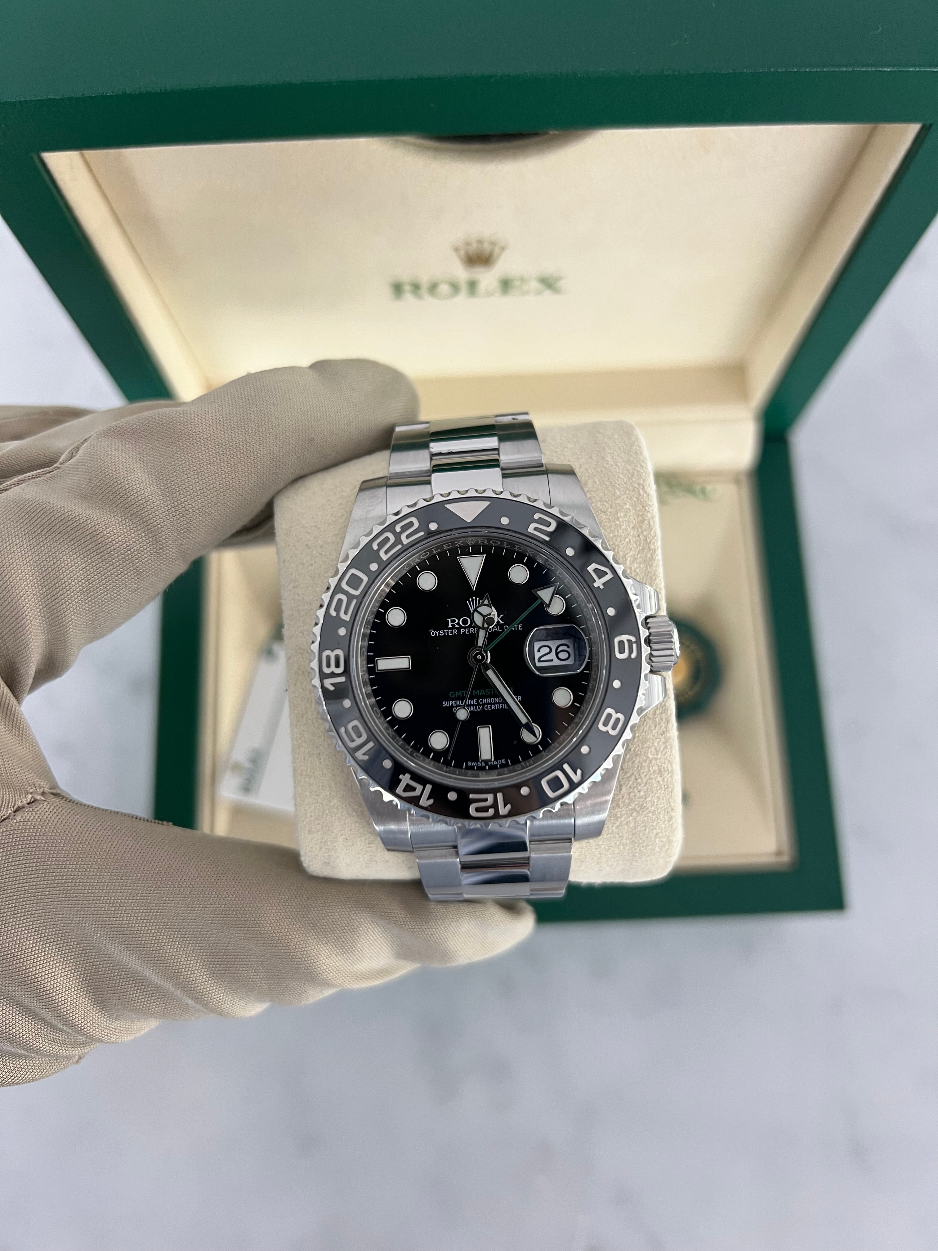 Rolex GMT Master II Oyster Bracelet 116710LN/2018