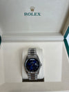 Rolex Day Date 36mm 18K White gold and Blue Ombre Dial 128239/2026
