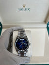 Rolex Day Date 36mm 18K White gold and Blue Ombre Dial 128239/2026