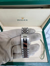Rolex Datejust 36mm Oystersteel and white gold with Bright blue dial on Jubliee 126234/2026