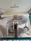 Rolex Datejust 41mm Two Tone Jubliee bracelet and Fluted bezel with Olive Green Roman 126333/2026