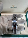 Rolex Datejust 36mm Black Stick on Jubliee bracelet and Fluted Bezel 126234/2026