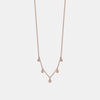 Collier Avec Diamant Pendant 