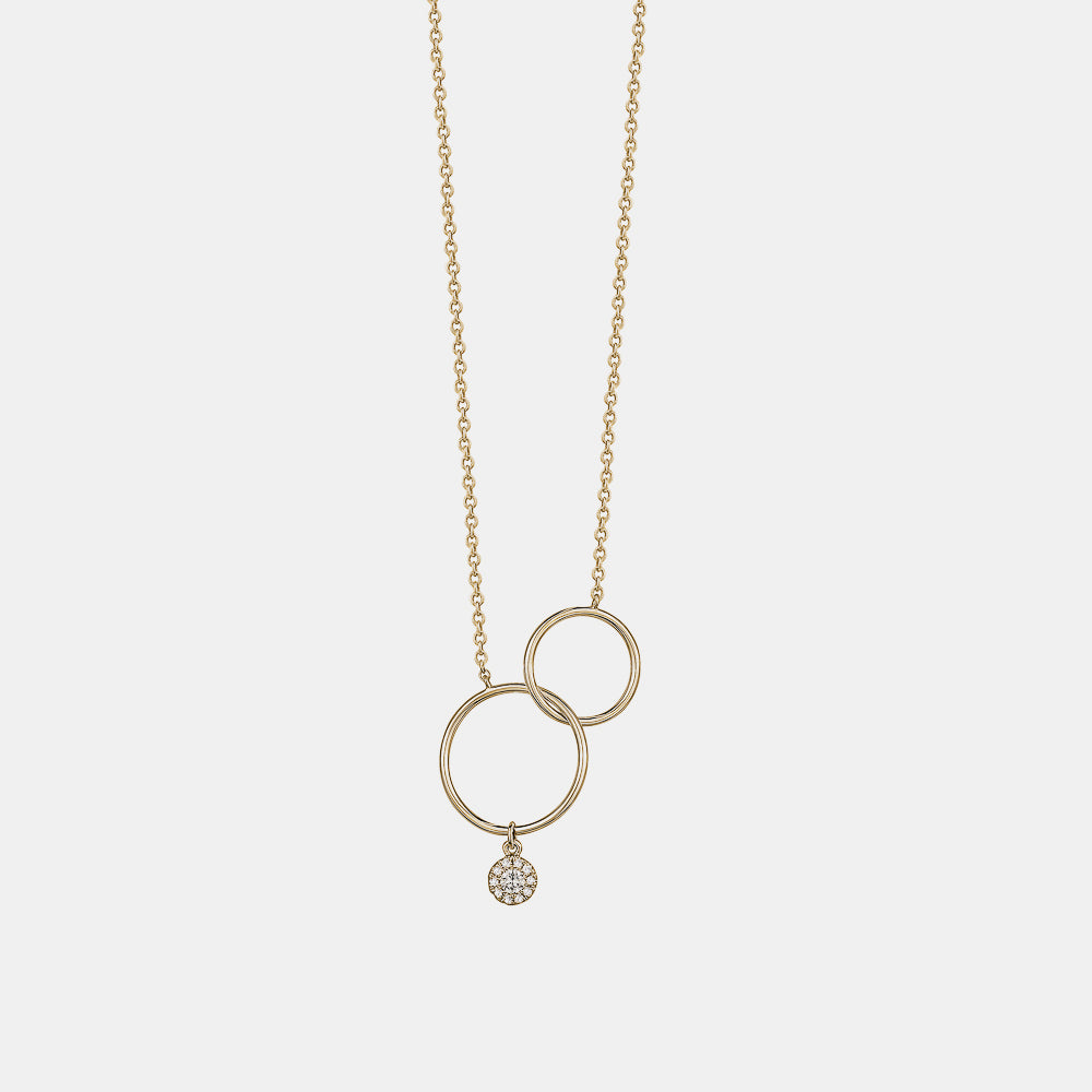 Collier à Cercle ouvert Pendant 