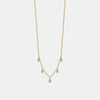 Collier Avec Diamant Pendant 