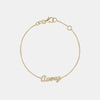 Bracelet avec Nom Pavé