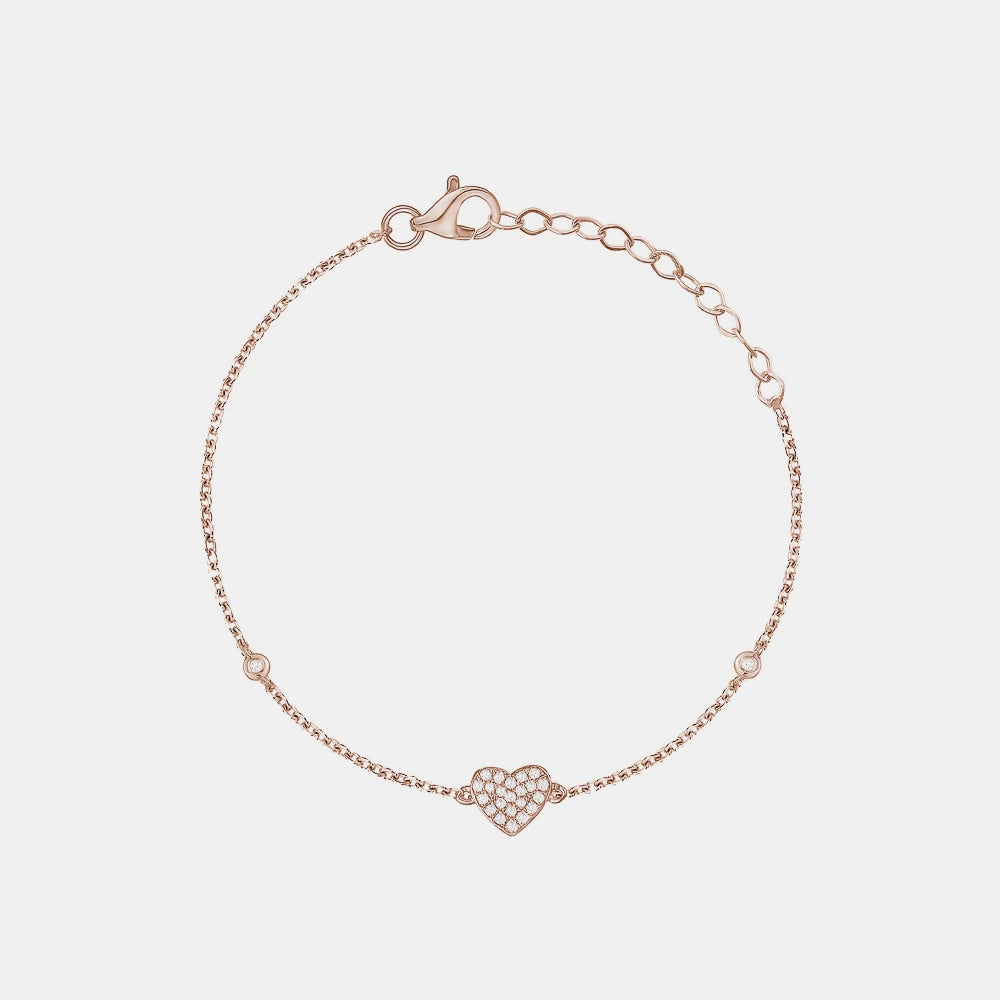 Bracelet Coeur de Diamant