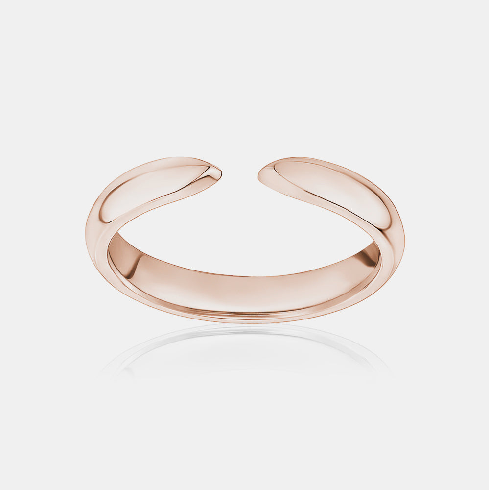 Claw Ring - 14K Rose Gold