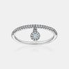 Dangling Diamond Ring
