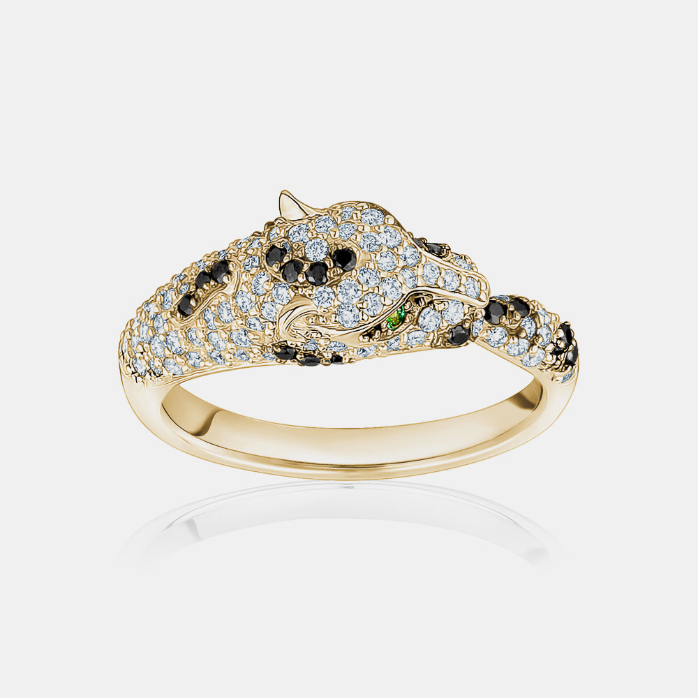 Bague Panthère en Diamant