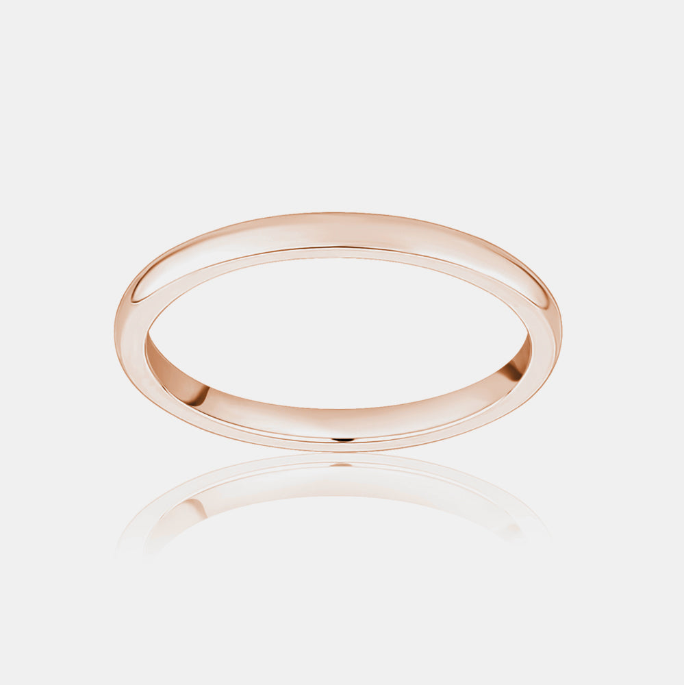 1.5mm Gold Stackable Ring