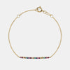 Bracelet à Barre Arc en Ciel