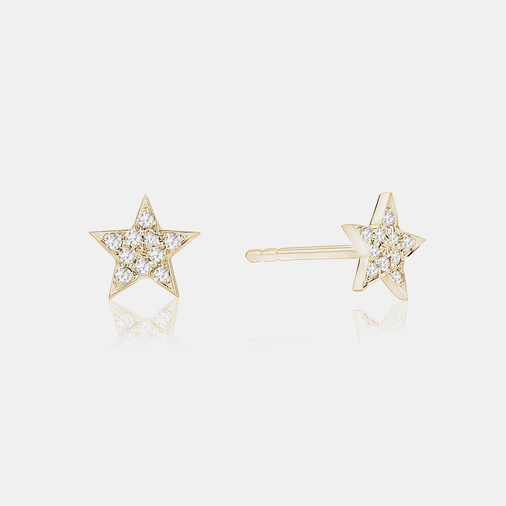 Diamond Star Studs