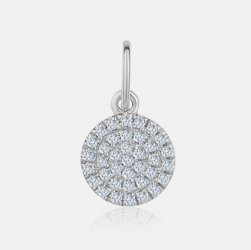 Pavé Circle Charm