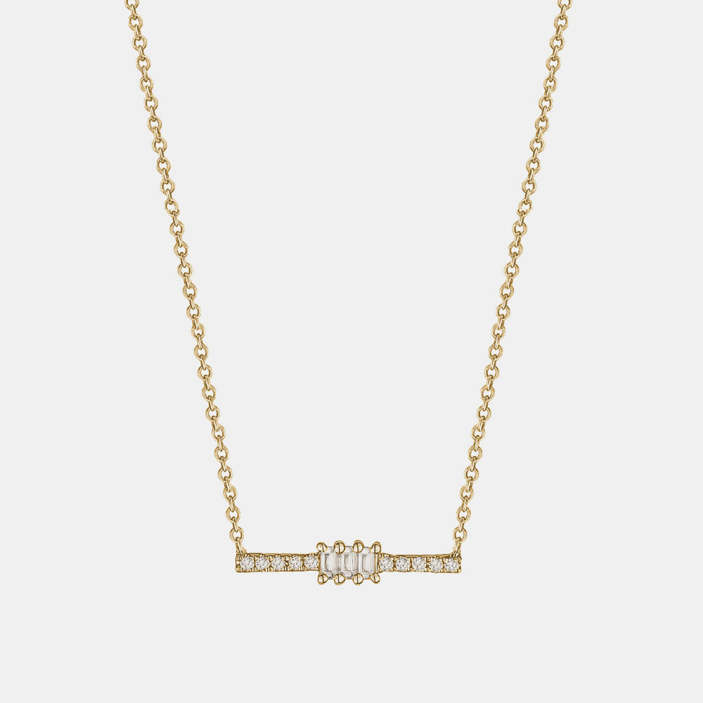 Diamond Segment Necklace