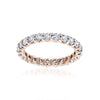 Lab Grown U-Shape Diamond Ring
