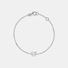 Bracelet de Chevilles à Papillons 14K