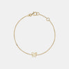 Bracelet de Chevilles à Papillons 14K
