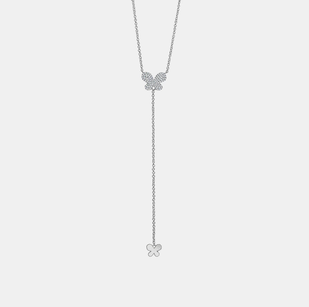 Collier avec Papillon Pendant 