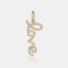 Breloque "Love" en Diamant 