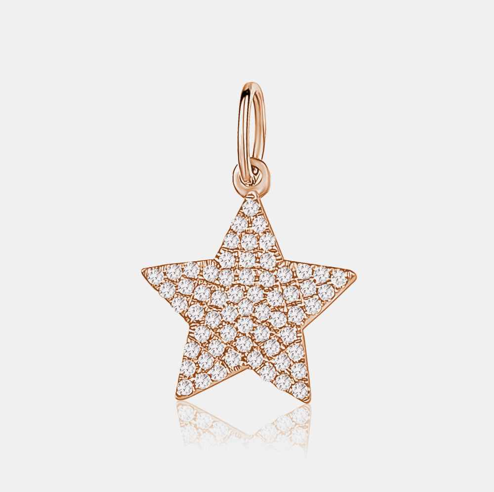 Diamond Star Charm