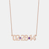 Collier de Date Personnalisé 