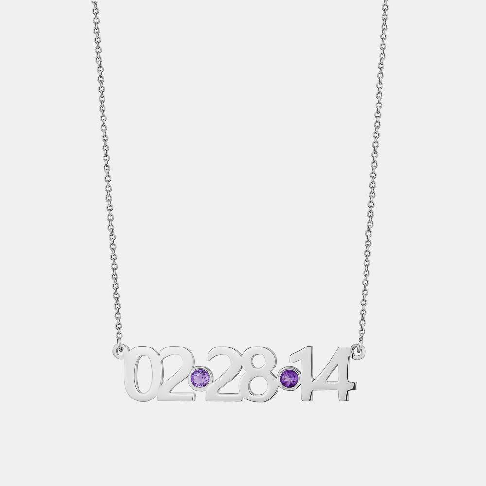 Custom Date Necklace