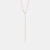 Collier Lasso Demi Lune en Diamant 