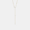 Collier Lasso Demi Lune en Diamant 