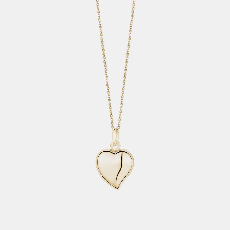 Collier de Coeur Gonflé