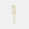 Boucles d'Oreilles Double "Huggie" en Diamant