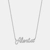 Custom Pavé Name Necklace