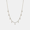 Collier avec éclairs en Diamant Pendants 