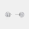 Boucles d'oreilles en diamant de culture