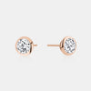 Boucles d'oreilles en diamant de culture