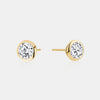 Boucles d'oreilles en diamant de culture
