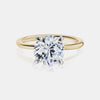Bague à diamant de laboratoire rond de 2,39ct