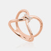 Diamond Knot Ring