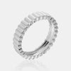 Bague cannelée empilable