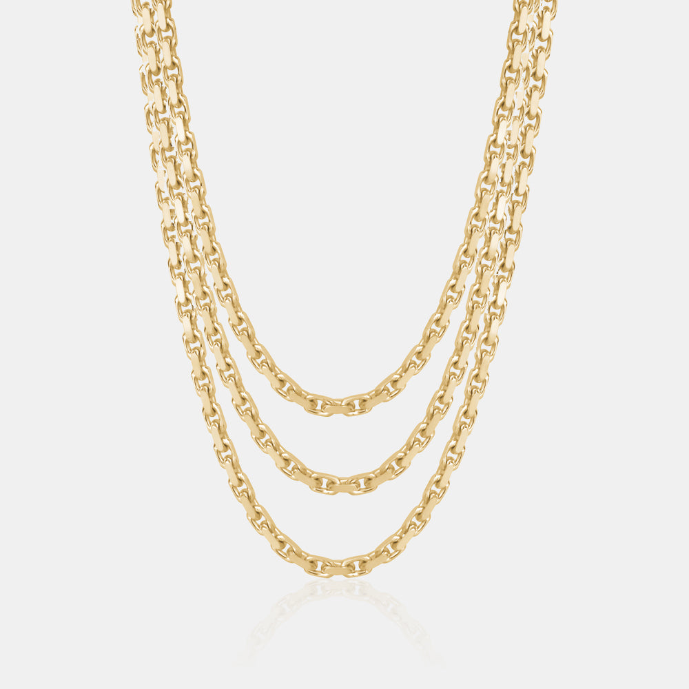 Solid Gold Link Chain