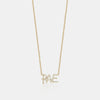 Collier avec Nom Pavé 