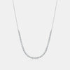 Collier de tennis à diamants Cupcake partiel