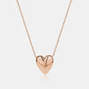 Collier à bulles en forme de coeur