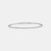 Bracelet de tennis en pavé souple