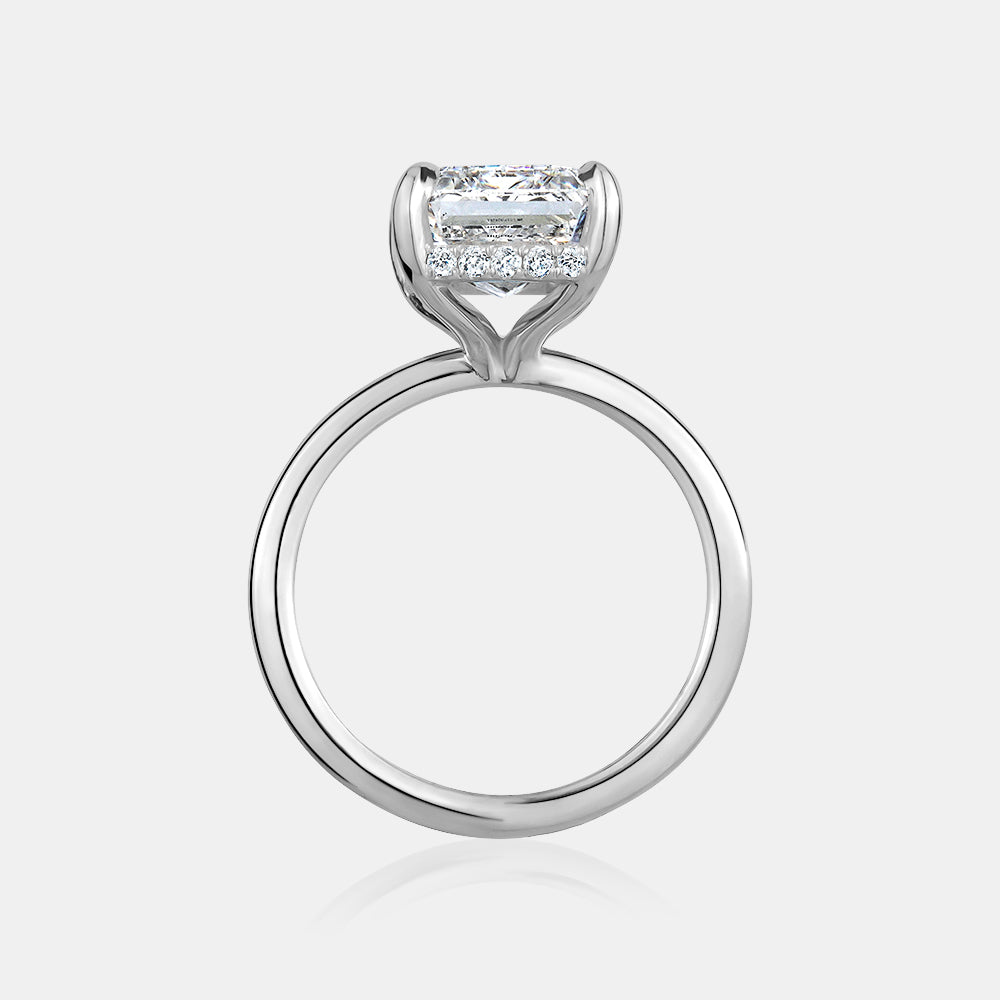 5.03ct Emerald Lab Diamond Ring