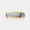 Alliance 14K bicolore hautement polie