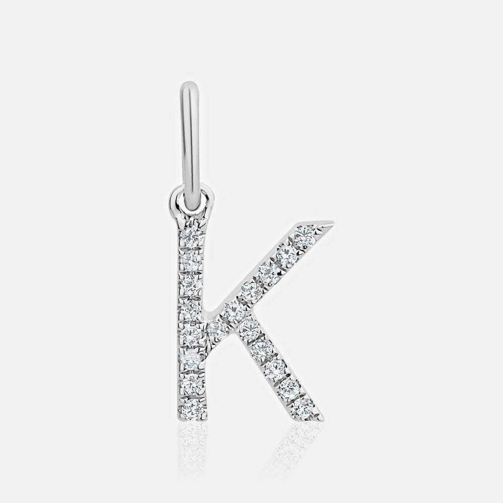 Diamond Initial Charm
