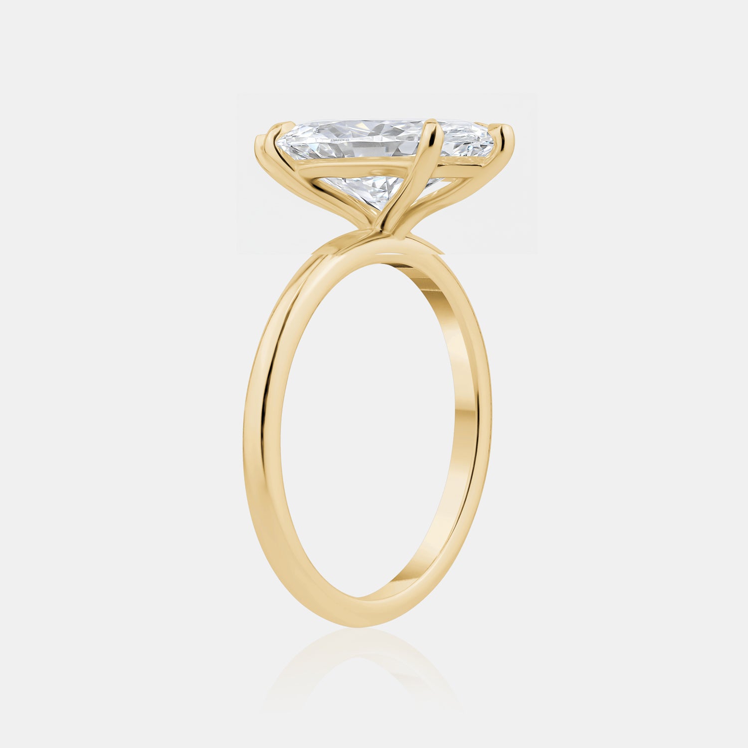 2.50ct Marquise Lab Diamond Ring